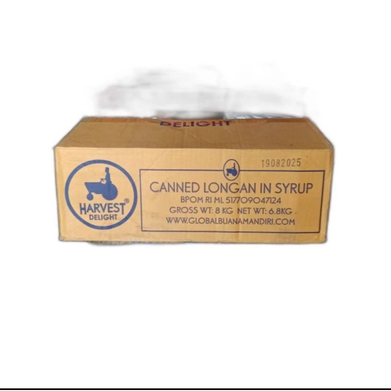 

Harvest Delight Longan Canned 565gr Lengkeng Kaleng Per Dus Isi 12pcs PENGIRIMAN REGULER