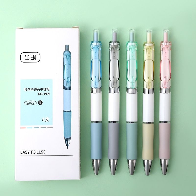 

Pulpen Hitam 0.5 1set isi 5