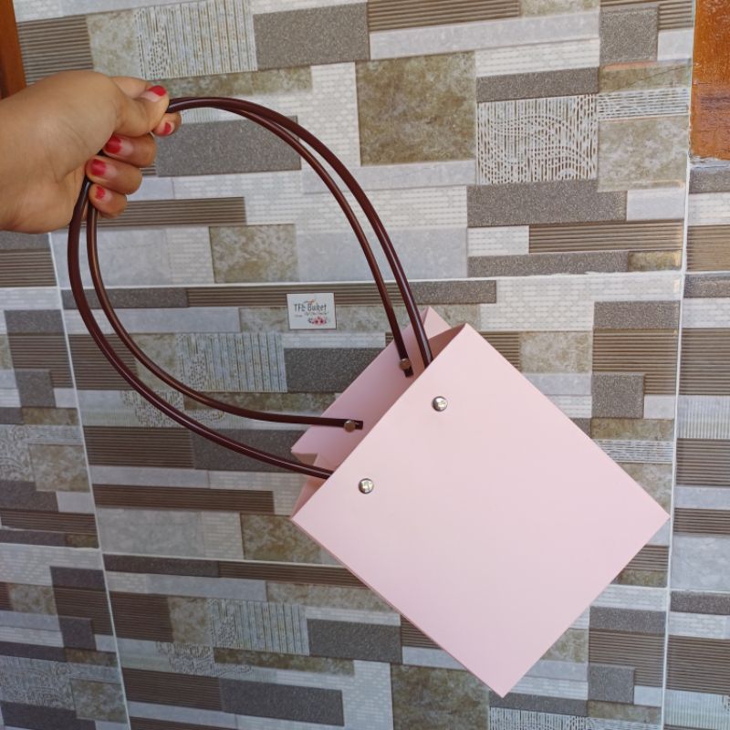 

Flower packing paper bag gift box tas buket box buket kotak buket flower hand bag