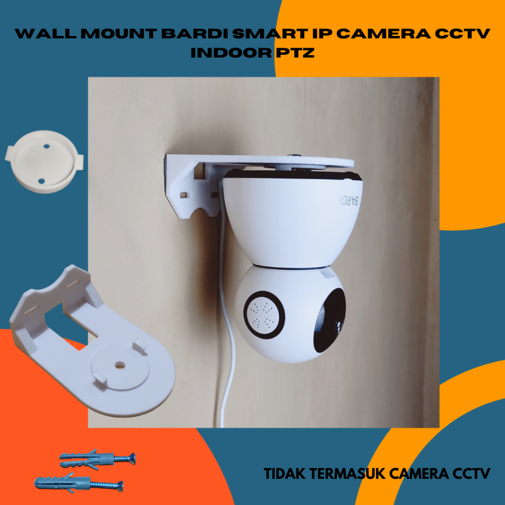 Bardi Smart IP Camera CCTV 360 Indoor PTZ Wall Mount Bracket Holder