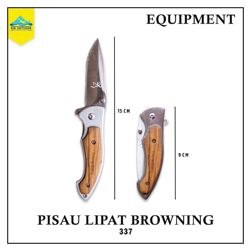 PISAU LIPAT BROWNING 337