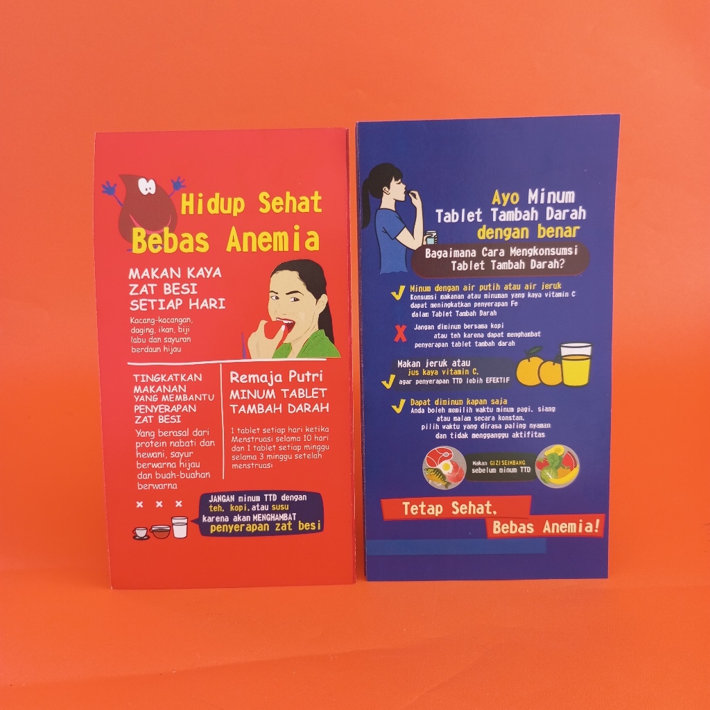 

Flyer Anemia, Brosur Anemia, Media Promkes, Leaflet Anemia Kurang Darah, Leaflet Kesehatan