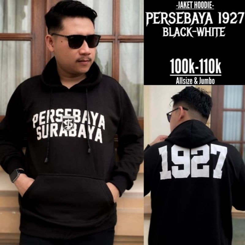 JAKET HOODIE PERSEBAYA 1927 (premium)