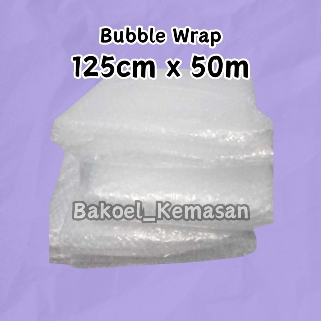 

Bubble Wrapping / Bubble Wrap / Plastik Gelembung / Plastik Bubble 1,25 x 5m