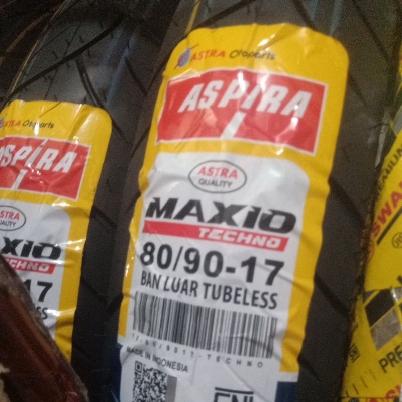 ban luar Aspira maxio techno 80/90-17