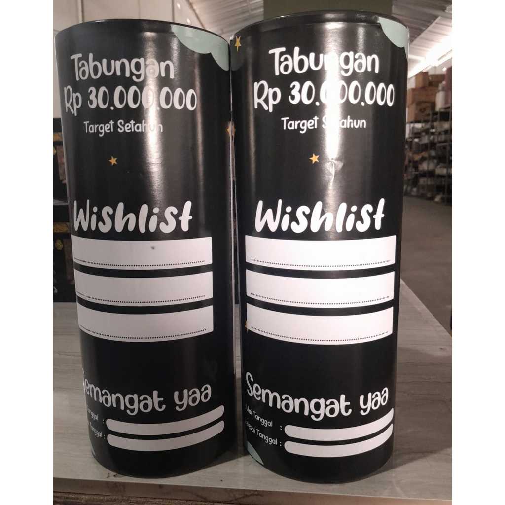 Celengan Target 100 Juta Jumbo Celengan Target Permanen Setahun Celengan Permanen Besar