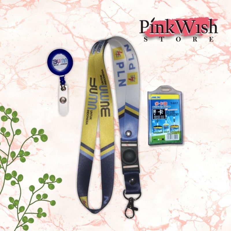 

NEW DESIGN | Tali Idcard PLN BUMN TERBARU | Lanyard PLN Kuning | Tali Gantungan PLN [READY STOCK] TERMURAH !!! Beli Eceran Rasa Grosir