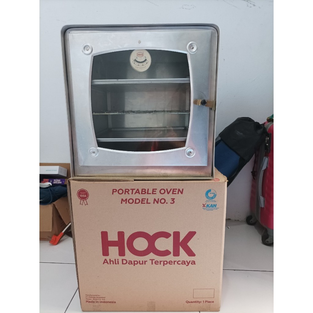 Hock Oven Kompor Tangkring Zinc Aluminium 03 Putaran Hawa OZA03PH BATAM