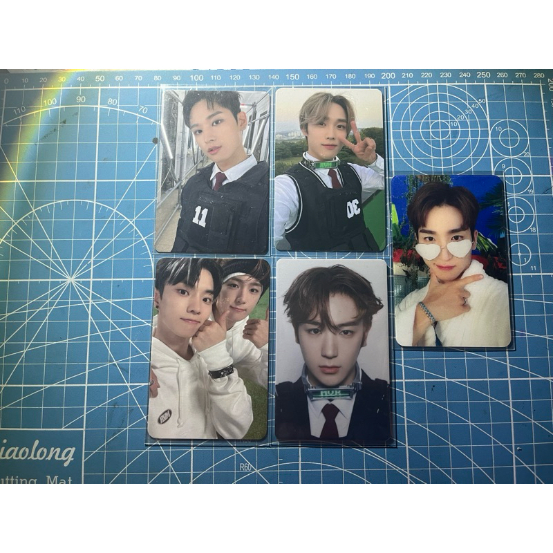 photocard the boyz juyeon sangyeon hyunjae jacob q maverick thrill ride