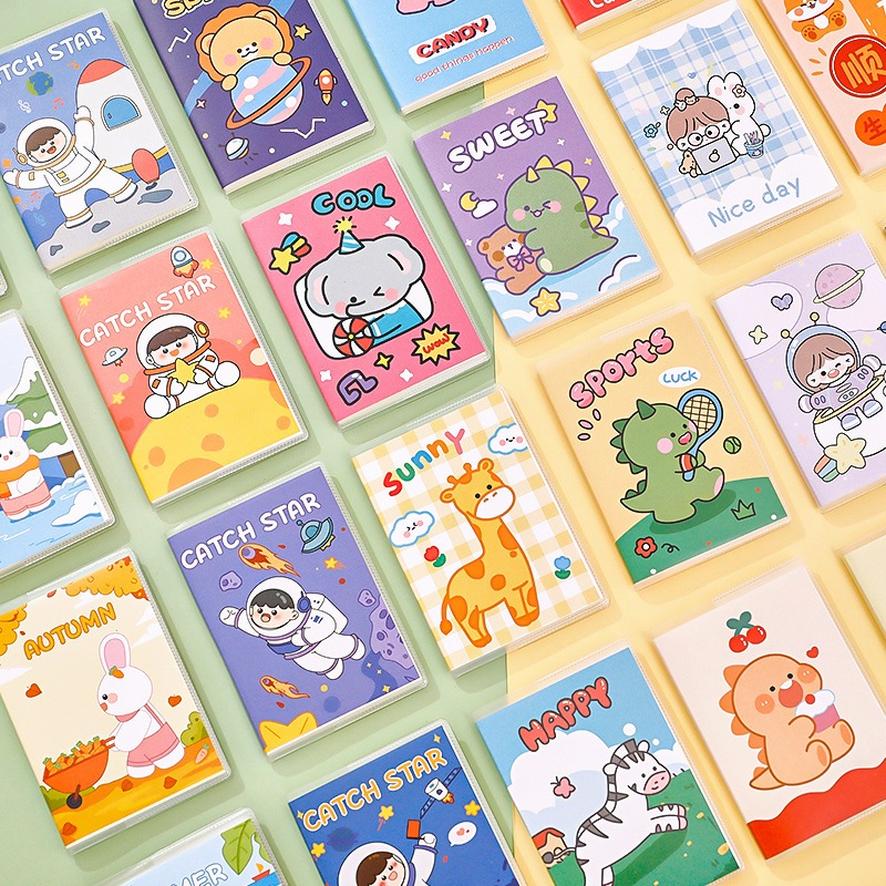 

Buku Mini A7 Cute Notebook Kartun Berwarna/Notebook Pocket Saku