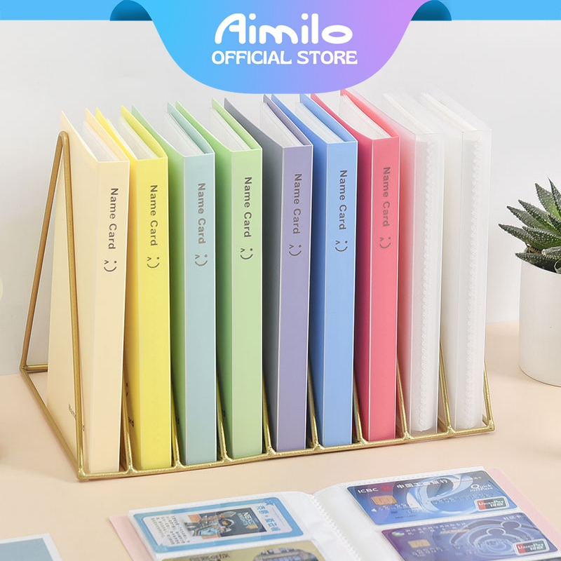 [READY] Aimilo Album Foto Polaroid Waterproof 120 Slot Buku Album Tempat Photocard Kpop Collect Book Binder Photocard Holder