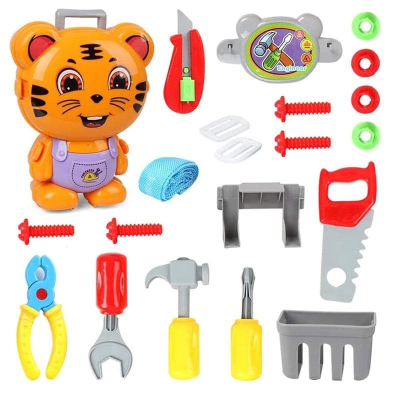 TIGER TOOL BACKPACK - MAINAN PERKAKAS ANAK