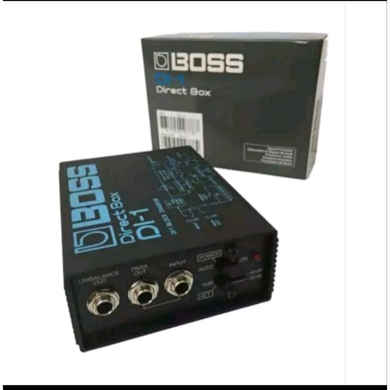 [Ready Stock] BOSS Direct Box DI BOX ACTIVE DI-1 DI1 di1 Boss Original Gaaransi Resmi