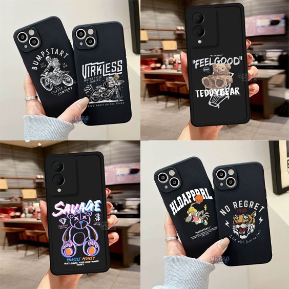 C11 - SOFTCASE TPU LEMBUT FOR ALL TYPE OPPO/VIVO/SAMSUNG/REALME/XIAOMI/IPHONE/INFINIX - CASE MOTIF M