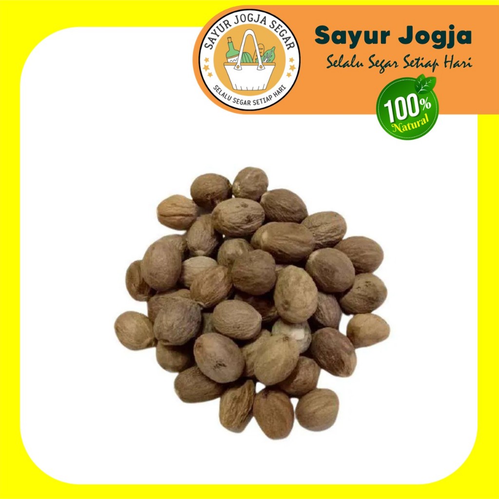 

BIJI PALA KUPAS per 50 gr