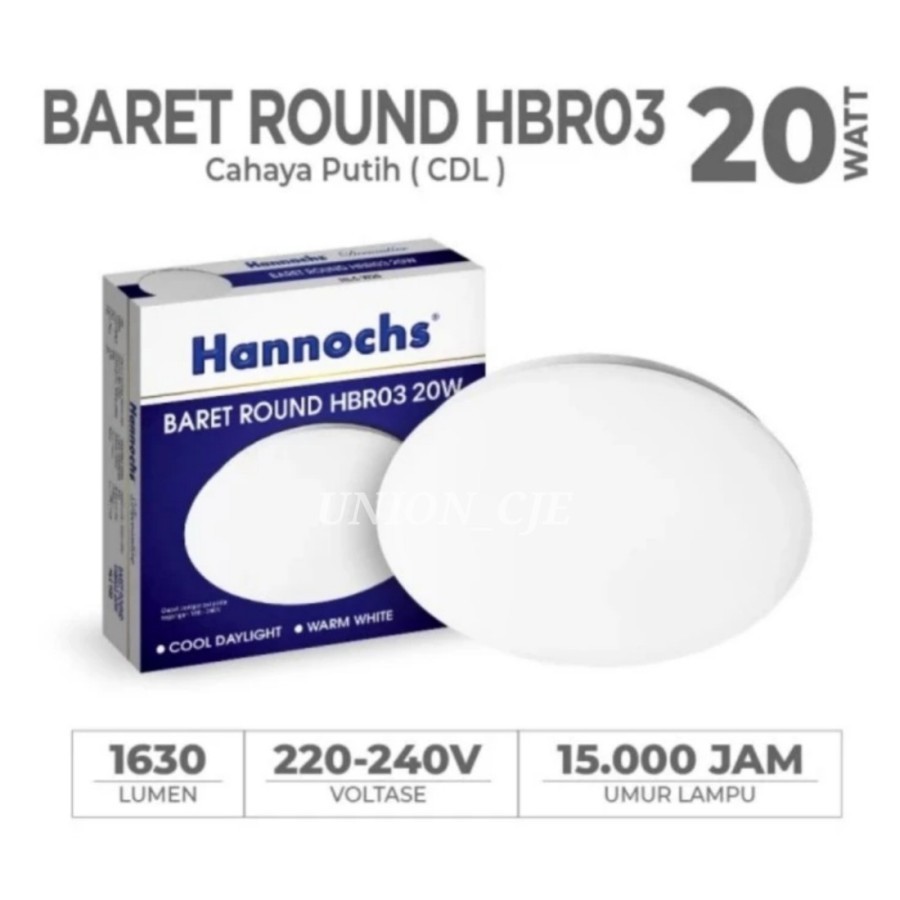 Lampu Baret LED 20W Hannochs Lampu Plafon OutBow Hannochs HBR03 20watt