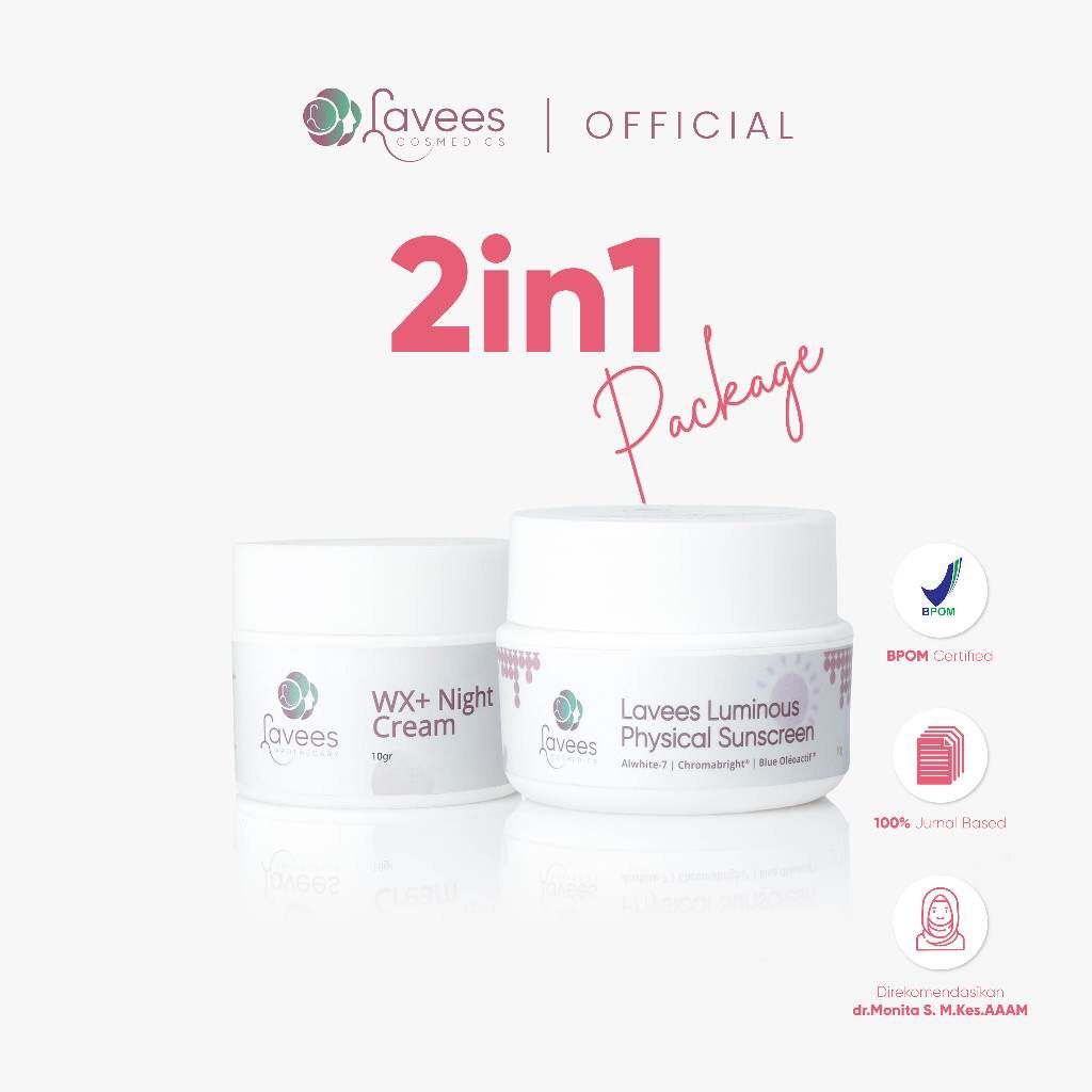 Lavees Cosmedics - Paket Set Day & Night Flek Melasma