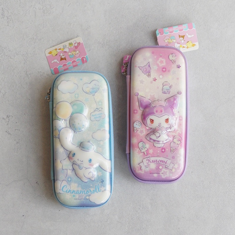 

Kuromi & Cinnamoroll 3D Pencil Case | size 23x11x5cm | tempat kotak pensil alat tulis sekolah anak sanrio