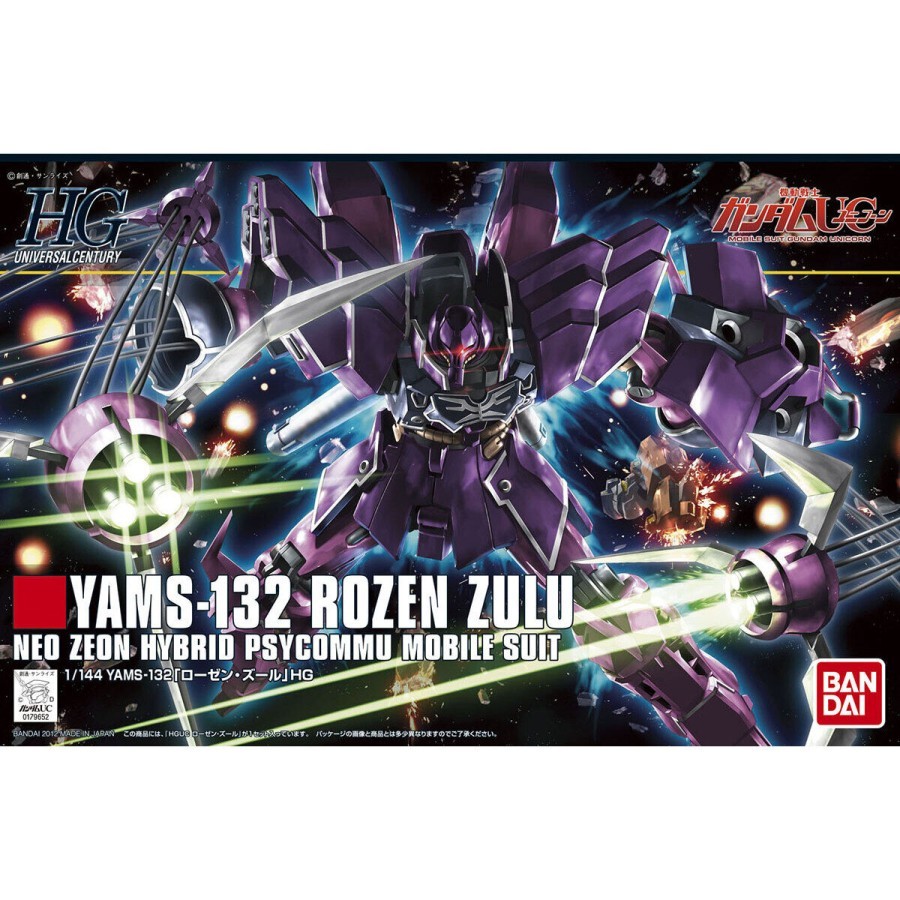 BANDAI HGUC 1/144 #149 YAMS-132 Rozen Zulu
