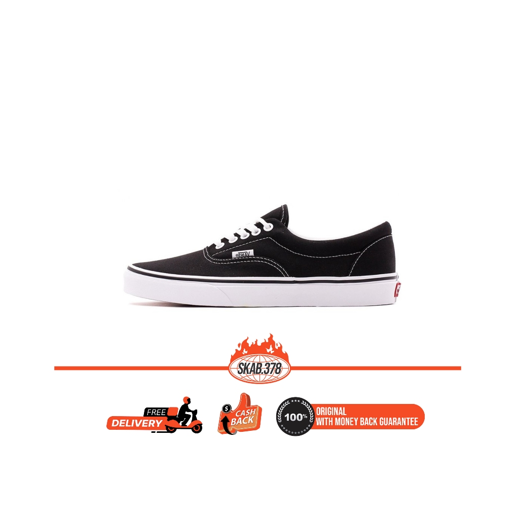 Vans Era Black White Resmi Navya