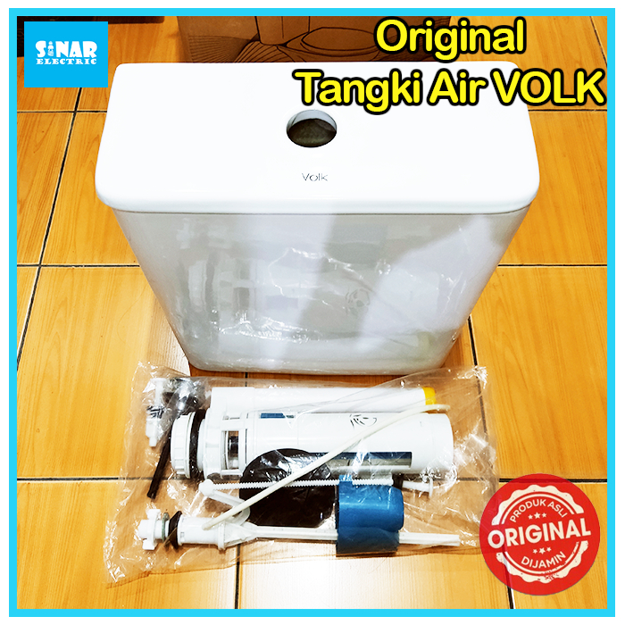 Tangki Air Closet Duduk Rimless Volk Erica 088A Tampungan Air Original