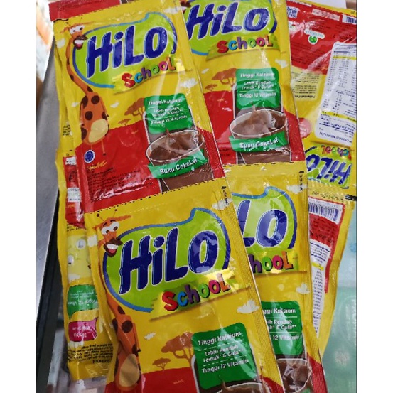 Susu HILO School Coklat Sachet renceng