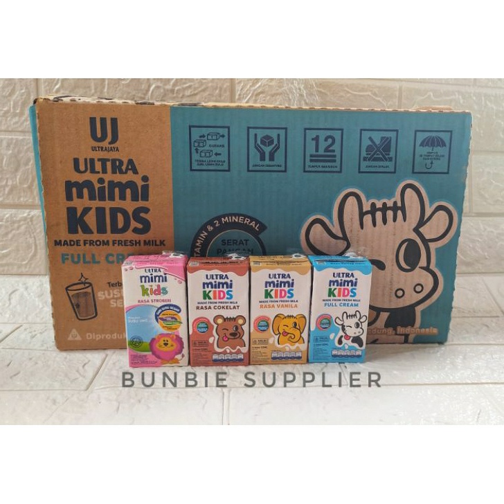

Terlaku Susu UHT Ultra Mimi Kids 125mL Karton