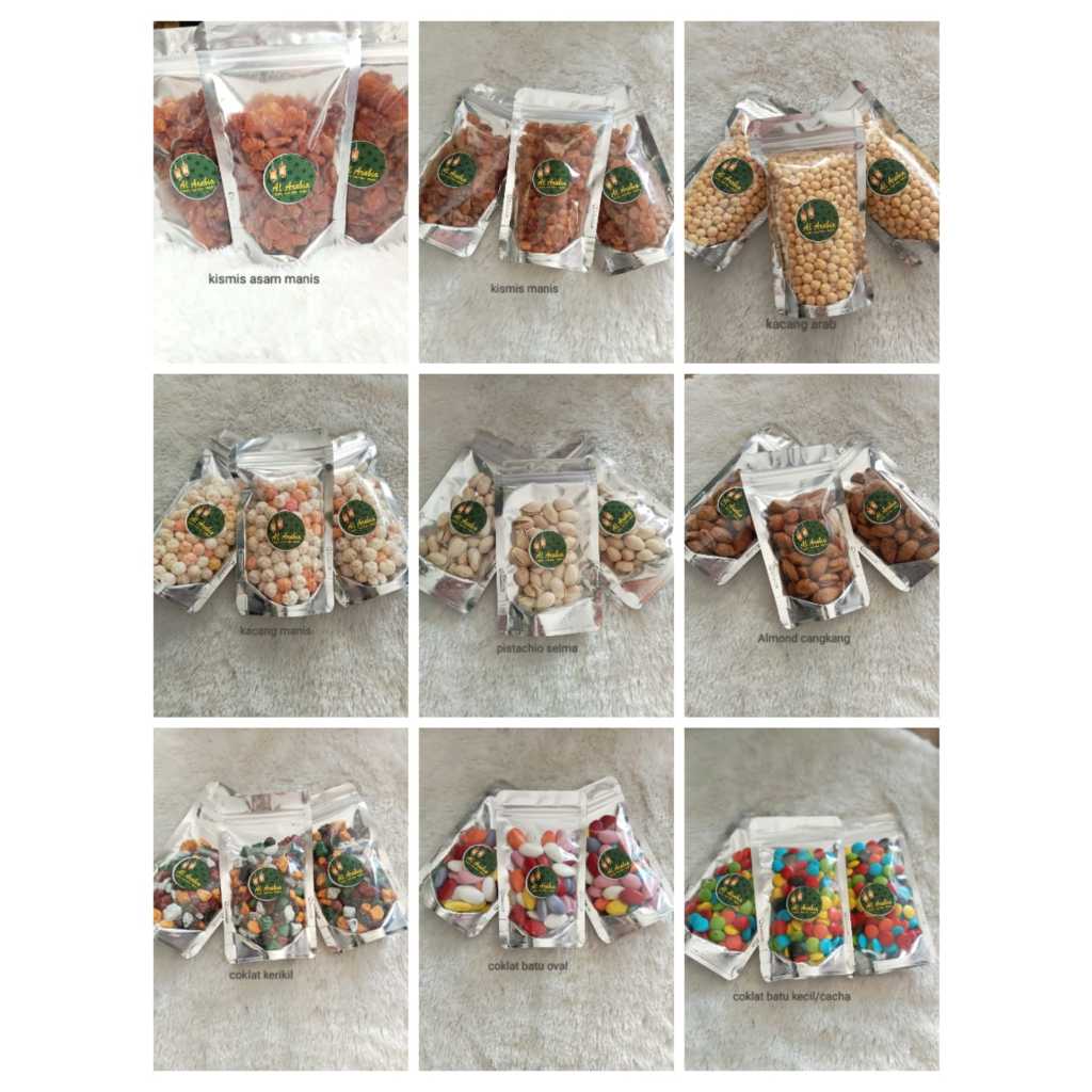

Cemilan arab / snack arab oleh oleh haji dan umroh murah