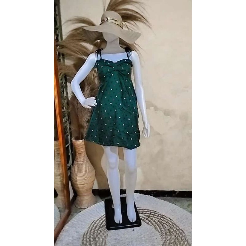 MIYUKI MINI HOME DRESS DASTER TALI BAHU RAYON BALI PREMIUM