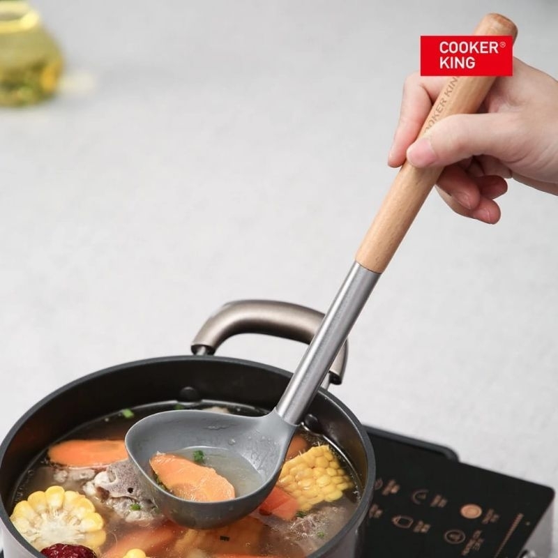 Last stok. cuci gudang. Ladle Cooker King
