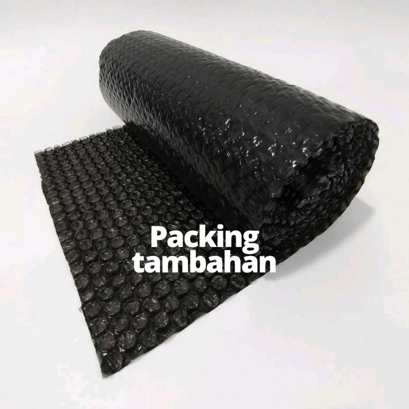 

Packing Tambahan Buble wrap agar paket lebih aman