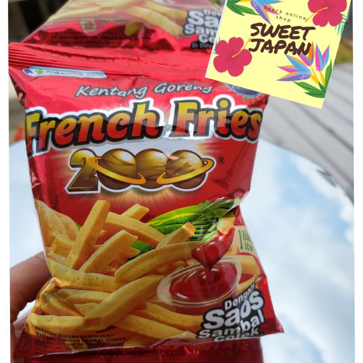 

Harga Termurah PROMO CHIKI FRENCH FRIES 2 1 DUS ISI 4 RENCENG