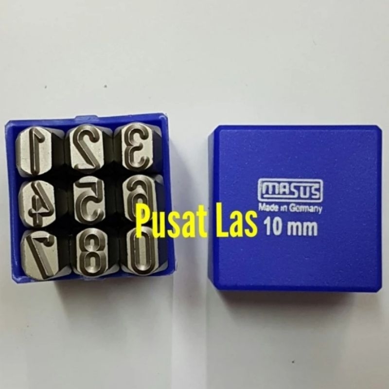 

Angka Ketok 10mm Nomor Number Stamp Punch Figure 10 mm MASUS