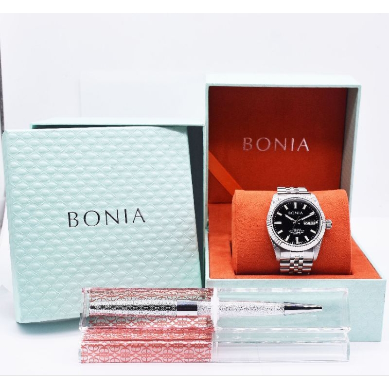 BONIA BNB10723-3332A Jam Tangan Automatic Wanita Original Garansi Resmi