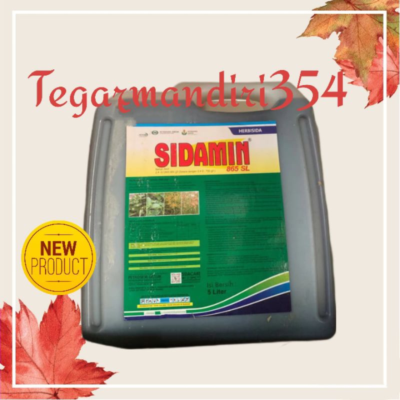Herbisida sidamin 865sl 5liter herbisida tebu sidamin 5