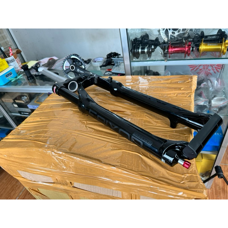 Epixon air suspensi fork Air sr santour ring 27,5 qr rebound