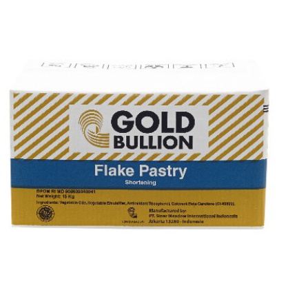 

O7 KORSVET GOLD BULLION FLAKE PASTRY SHORTENING 25gr With Discount