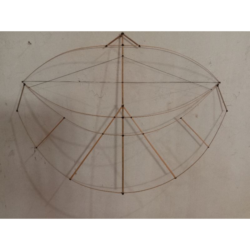 kerangan layangan pegon mini 1meter
