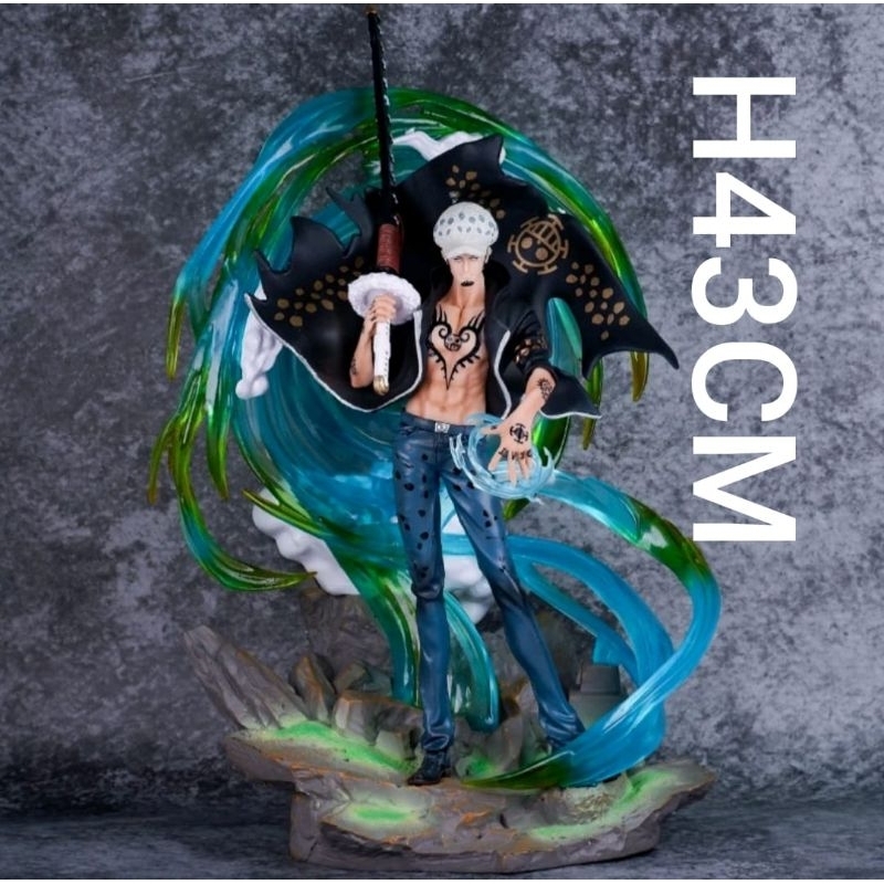 Trafalgar Law figure statue one piece GK LED