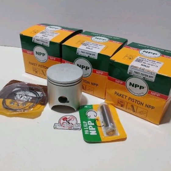 PISTON KIT SEHER PAKET RING KAWASAKI NINJA 150 R RR 2 TAK OVER SIZE /OS 25 50 75 100 (59,25/ 59,5/60