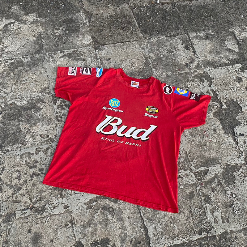 Kaos nascar vintage BUD
