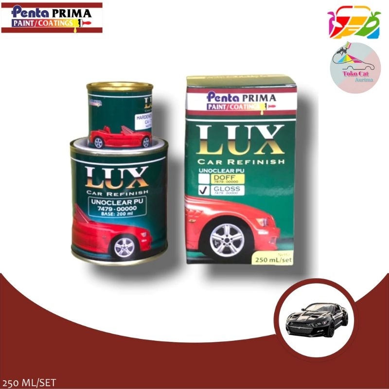 Pernis PENTA LUX Varnish Clear Gloss Clear Doff LUX 250 ML / Set Original