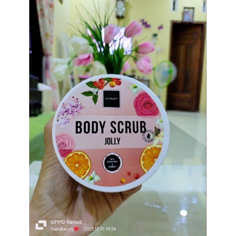 scarlet body scrub