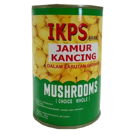 

Grsir Jamur Kancing Kaleng IKPS 425 Gram SALE now