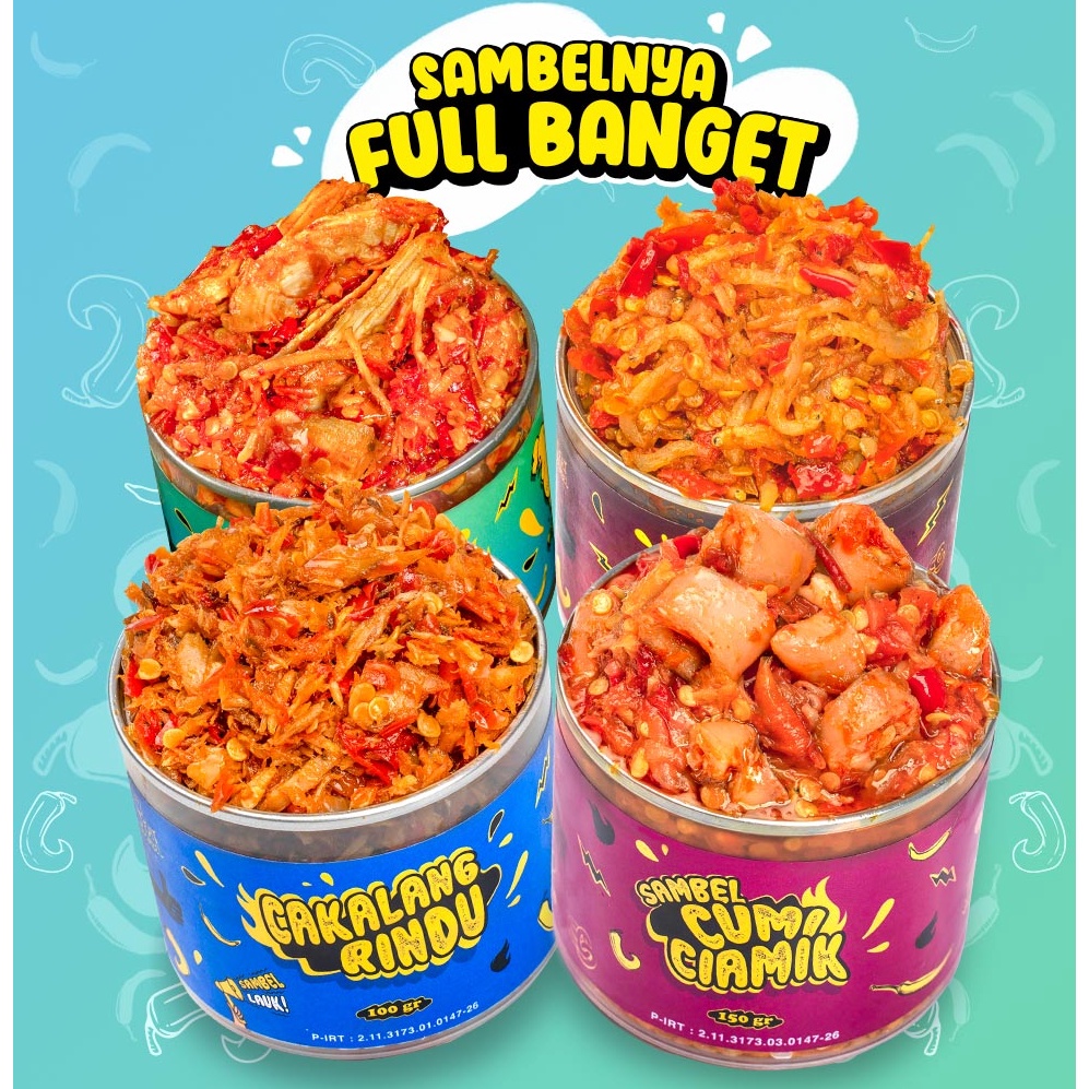 

Q41 Eat Sambel SEMUA VARIAN BEST SELLER Dijamin Baru