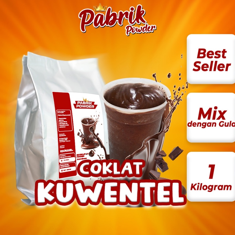 

Mdel Terkni Powder Minuman Es Coklat Kuwentel 1 kilogram 284