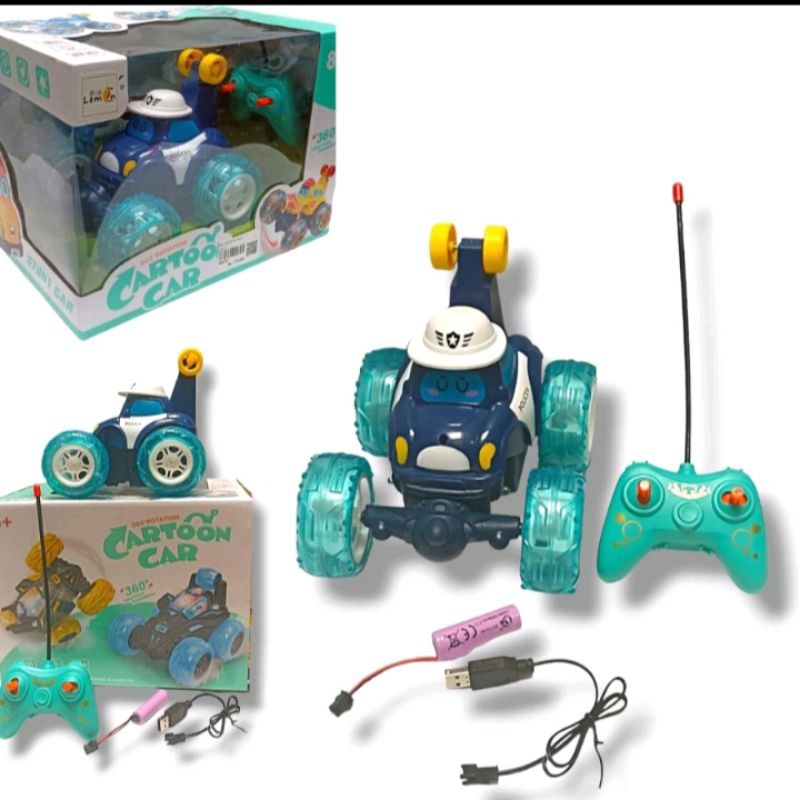 360° cartoon car remote control