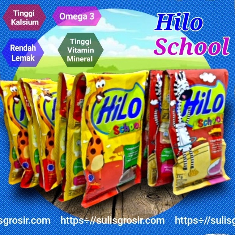 

H47 Hilo School 1 Renceng Isi 1 Sachet Impor Terbaru