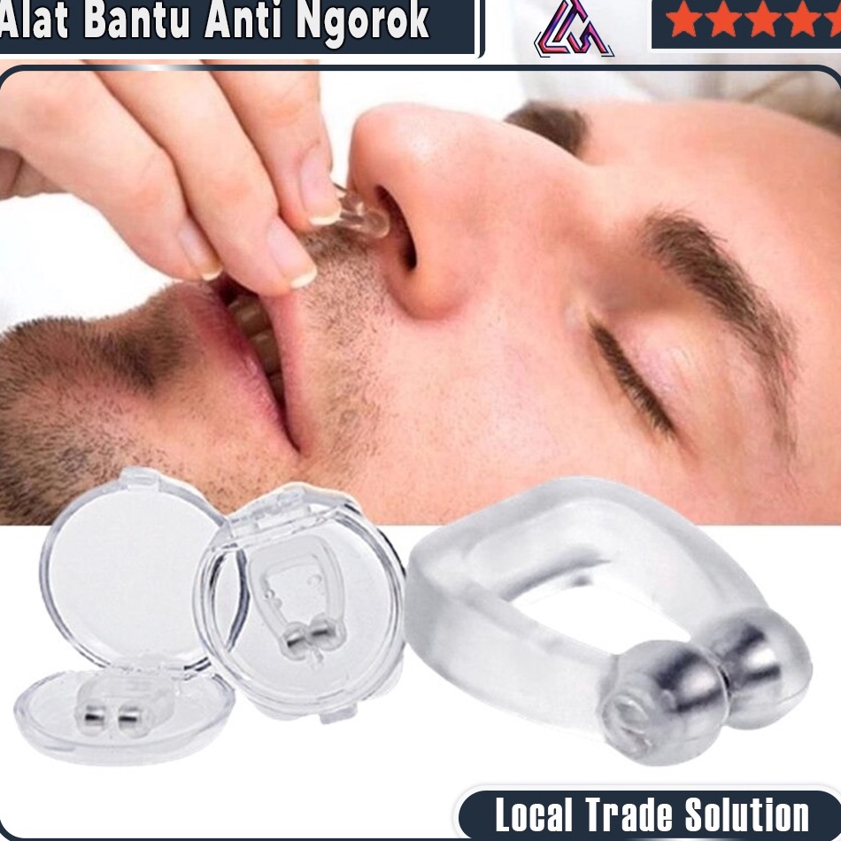 Super dealDd2D7 Alat Anti Ngorok Penghilang Dengkur Stop Snoring Magnetic Solusi Saat Tidur Agar Tid