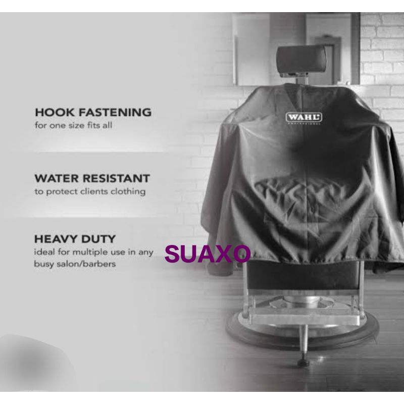 KIP WAHL PRO BLACK JUMBO / BARBER CAPE WAHL CC-11